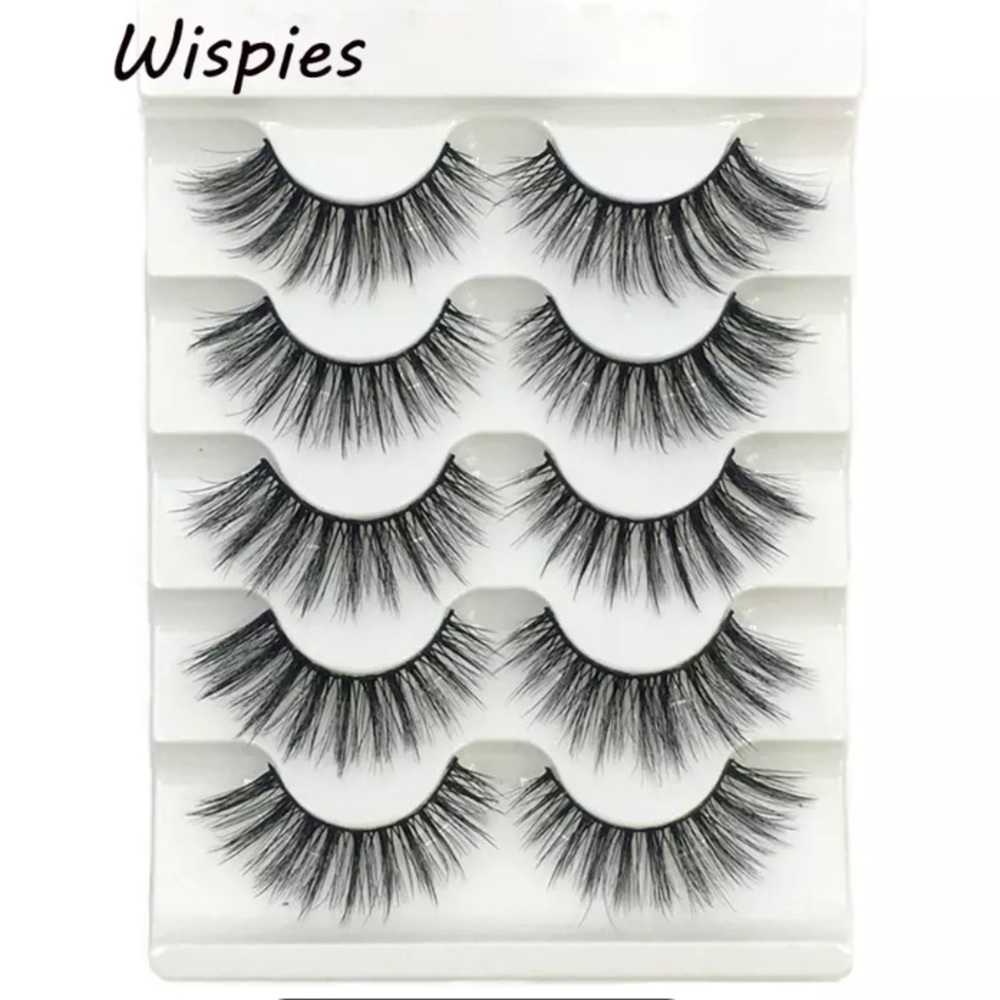 ‼️SOLD‼️5 pair of 11-13mm lashes WISPIES